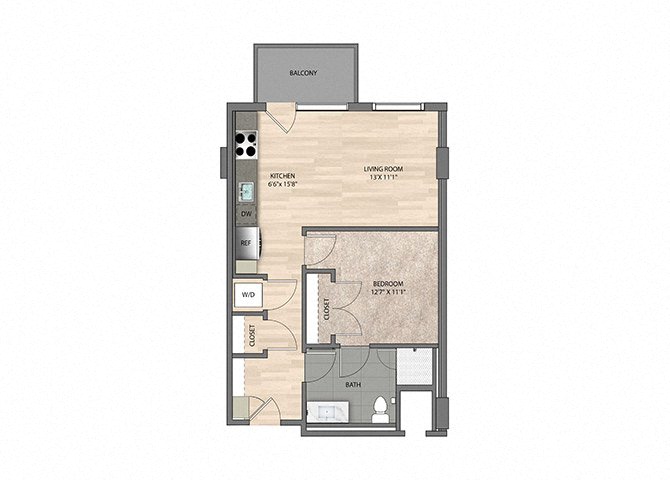 Floor plan layout diagram for S3